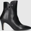 EN AVANT Damen Stiefeletten TR2440 Kalbsleder schwarz