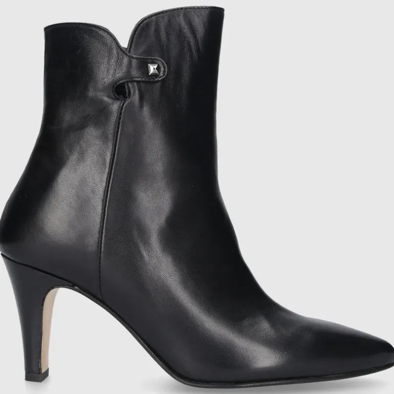 EN AVANT Damen Stiefeletten TR2440 Kalbsleder schwarz