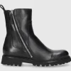 EN AVANT Damen Stiefeletten C176 Kalbsleder schwarz