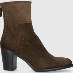 EN AVANT Damen Stiefeletten 706-03 Wildleder braun