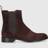 EN AVANT Damen Stiefeletten D0600003-311 Veloursleder dunkelbraun