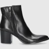 EN AVANT Damen Stiefelette 595-21 Kalbsleder schwarz