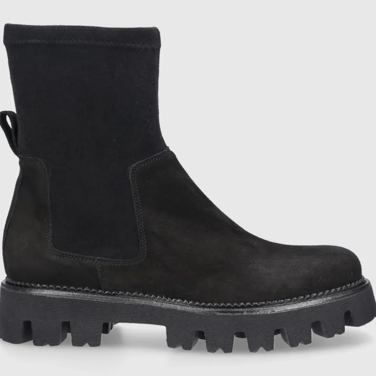 EN AVANT Damen Stiefeletten C102 Veloursleder