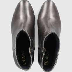 EN AVANT Damen Stiefeletten TR2441 Kalbsleder grau