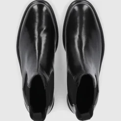EN AVANT Damen Stiefeletten 721-27 Kalbsleder schwarz