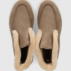 EN AVANT Damen Stiefeletten D0320006-618 Nubukleder taupe