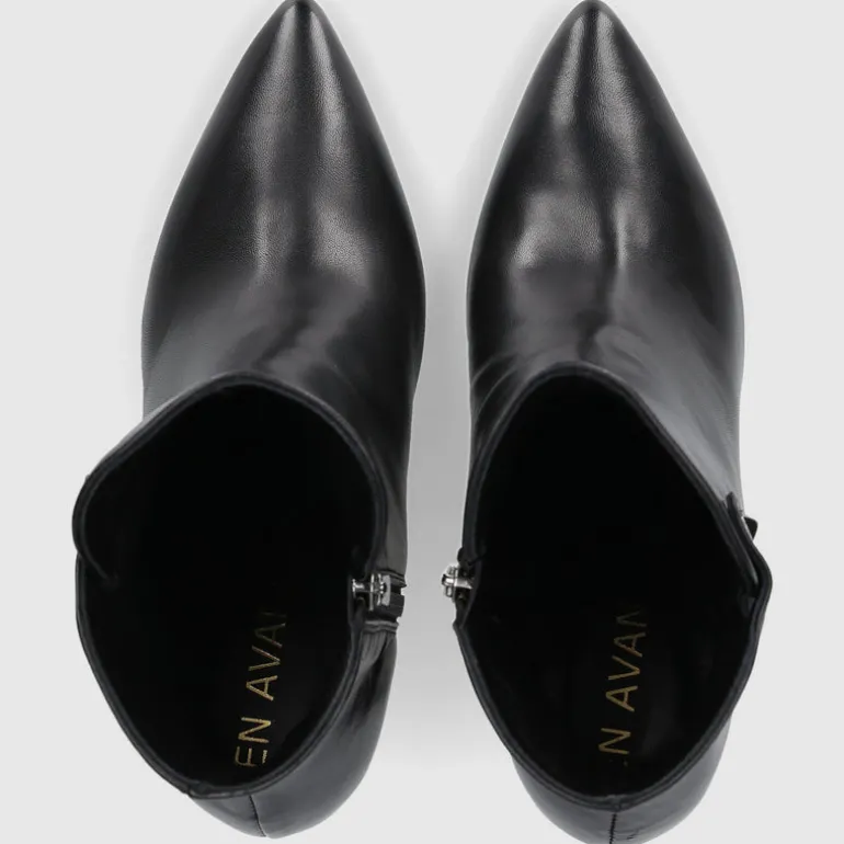 EN AVANT Damen Stiefeletten TR2440 Kalbsleder schwarz