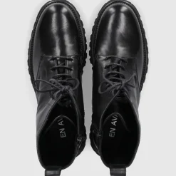EN AVANT Damen Stiefeletten GLAMOUR Kalbsleder schwarz