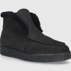 EN AVANT Damen Stiefeletten D0320006-618 Nubukleder schwarz