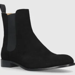 EN AVANT Damen Stiefeletten D0600003-311 Veloursleder schwarz