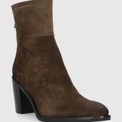 EN AVANT Damen Stiefeletten 706-03 Wildleder braun