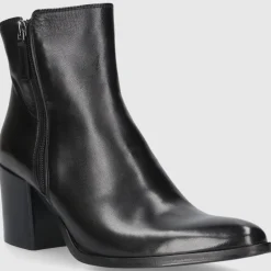 EN AVANT Damen Stiefelette 595-21 Kalbsleder schwarz