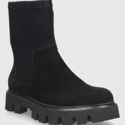 EN AVANT Damen Stiefeletten C102 Veloursleder