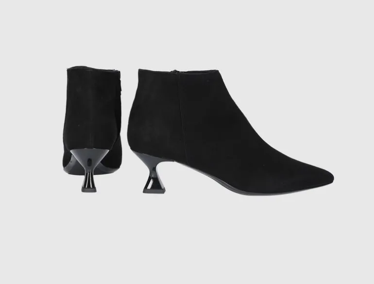 EN AVANT Damen Stiefeletten 14606 Veloursleder