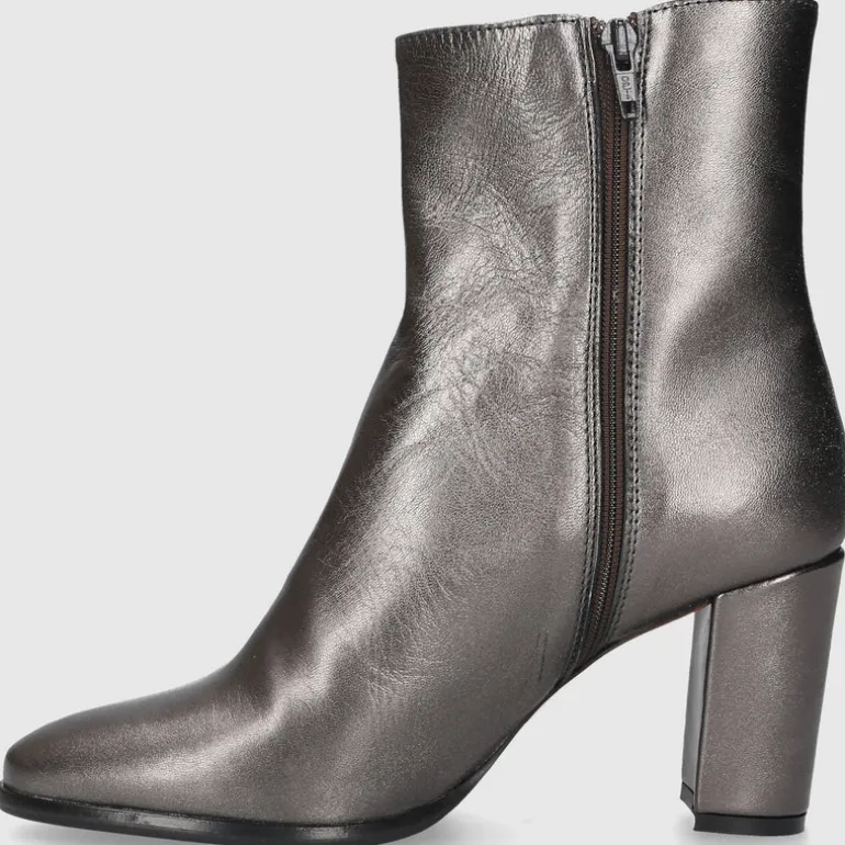 EN AVANT Damen Stiefeletten TR2441 Kalbsleder grau