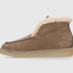 EN AVANT Damen Stiefeletten D0320006-618 Nubukleder taupe