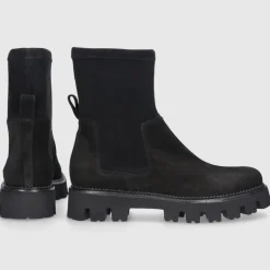 EN AVANT Damen Stiefeletten C102 Veloursleder