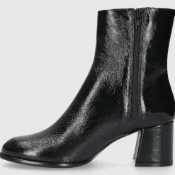 EN AVANT Damen Stiefeletten TR2435 Nappalackleder schwarz