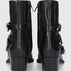EN AVANT Damen Stiefeletten 3501 Kalbsleder schwarz