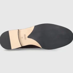 EN AVANT Damen Stiefeletten D0600003-311 Veloursleder dunkelbraun