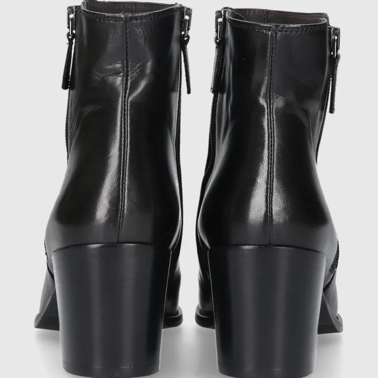 EN AVANT Damen Stiefelette 595-21 Kalbsleder schwarz