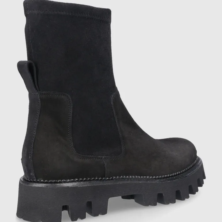 EN AVANT Damen Stiefeletten C102 Veloursleder