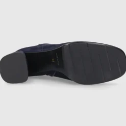 EN AVANT Damen Stiefeletten TL68 Vleourleder dunkelblau
