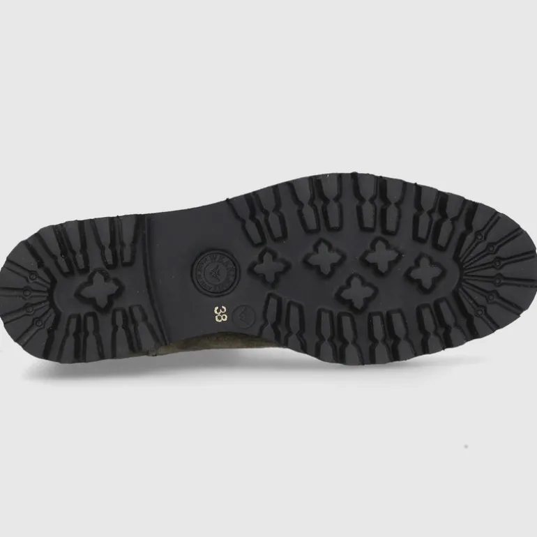 EN AVANT Damen Stiefeletten D060000-417 Veloursleder grün