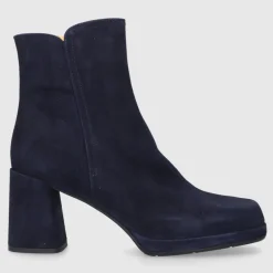EN AVANT Damen Stiefeletten TL68 Vleourleder dunkelblau