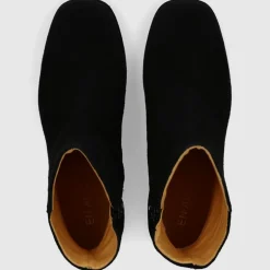 EN AVANT Damen Stiefelletten TL68 Veloursleder schwarz