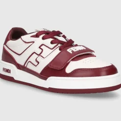 FENDI Damen Sneaker low MATCH Kalbsleder weiß-kombi