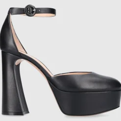 Gianvito Rossi Damen Pumps HOLLY D'ORSAY Nappaleder
