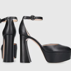 Gianvito Rossi Damen Pumps HOLLY D'ORSAY Nappaleder
