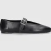 Guglielmo Rotta Damen BALLERINA 5263 SCHWARZ