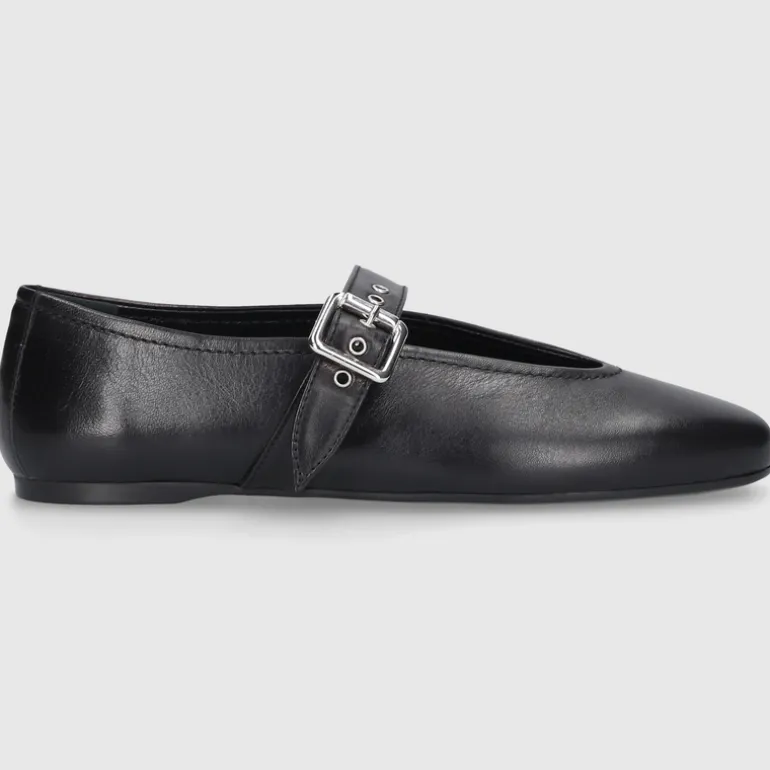 Guglielmo Rotta Damen BALLERINA 5263 SCHWARZ