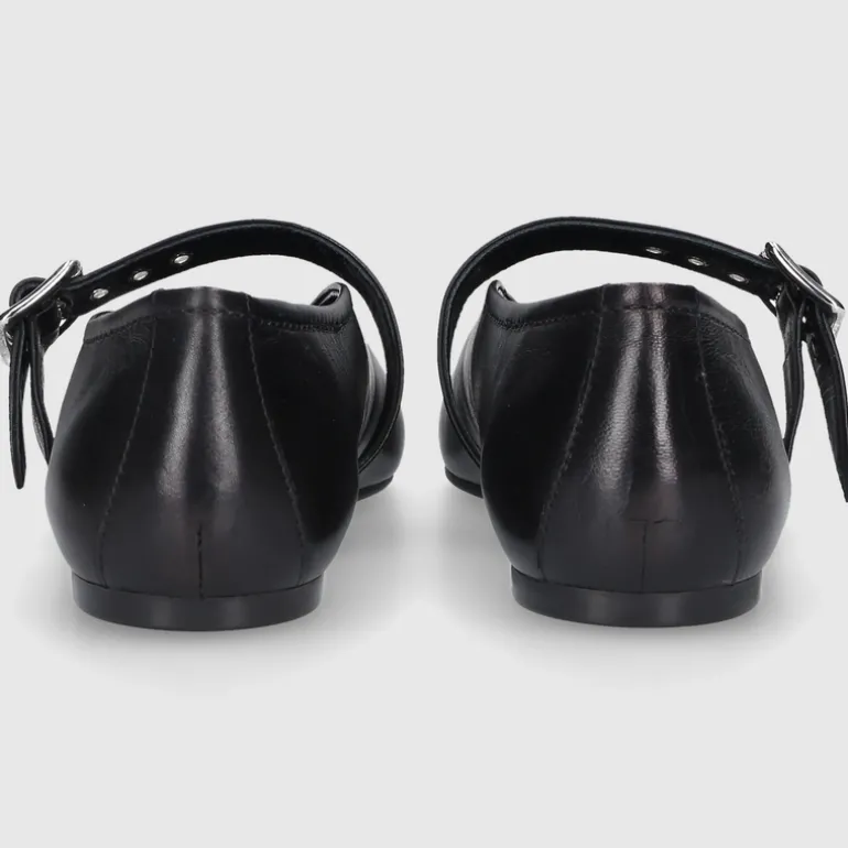 Guglielmo Rotta Damen BALLERINA 5263 SCHWARZ