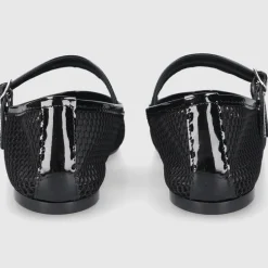 Guglielmo Rotta Damen BALLERINA 52160057 SCHWARZ