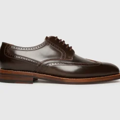Heinrich Dinkelacker Herren Luzern Full-Brogue C - Dark Cognac