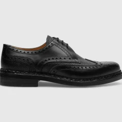Heinrich Dinkelacker Herren Buda Full Brogue SG - Schwarz