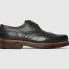 Heinrich Dinkelacker Herren Rio Full-Brogue W - Schwarz