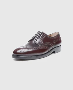 Heinrich Dinkelacker Herren London Full-Brogue C - Oxblood