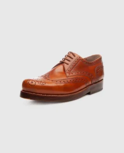 Heinrich Dinkelacker Herren Rio Full-Brogue TC - Cognac