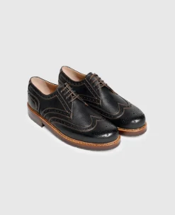 Heinrich Dinkelacker Herren Rio Full-Brogue W - Schwarz