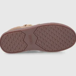 INUIKII Damen Stiefeletten CLASSIC LOW Veloursleder beige