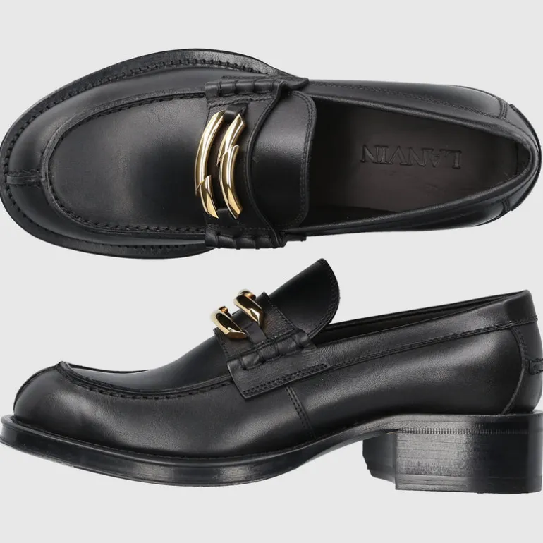 Lanvin Damen Loafer MEDLEY Kalbsleder
