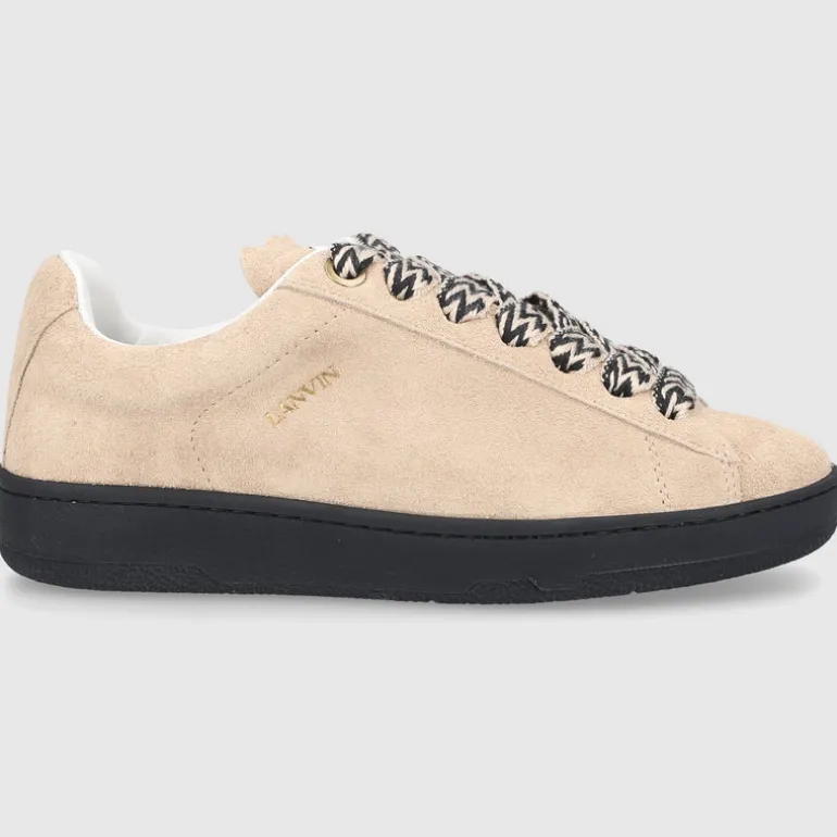 Lanvin Damen Sneaker low CURB LITE Veloursleder