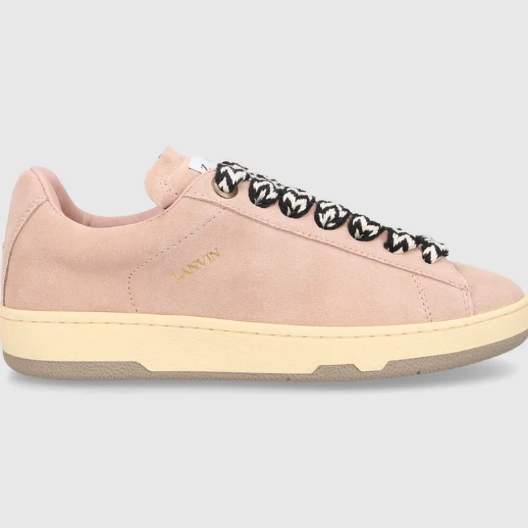 Lanvin Damen Sneaker low CURB LITE Veloursleder