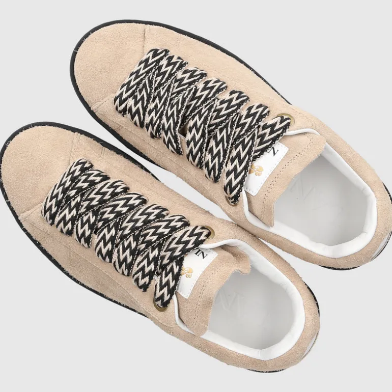 Lanvin Damen Sneaker low CURB LITE Veloursleder