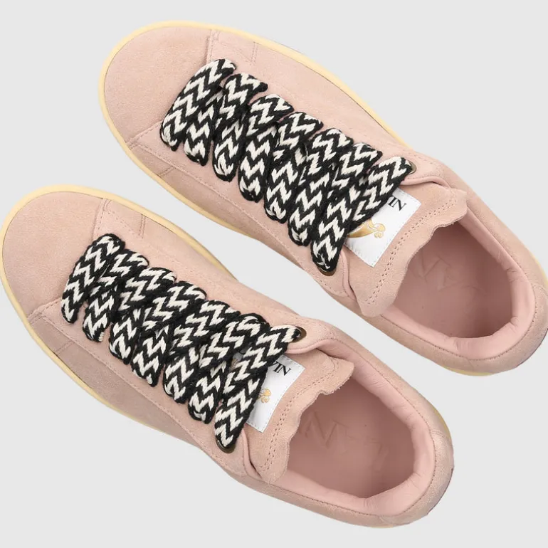 Lanvin Damen Sneaker low CURB LITE Veloursleder