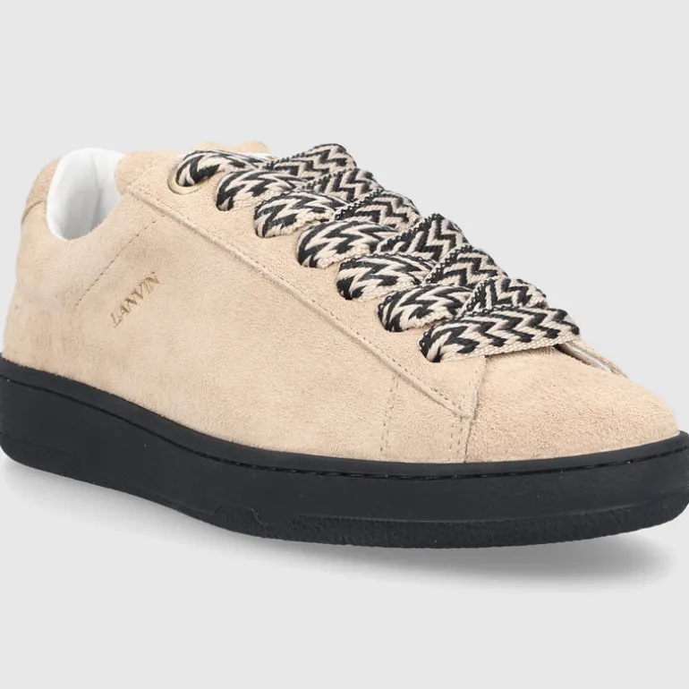 Lanvin Damen Sneaker low CURB LITE Veloursleder